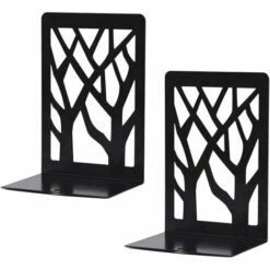 2 Pezzi Fermalibri Per Mensole, Fermalibri In Metallo Antiscivolo, Fermalibri Da Scrivania Bambini, Per Ufficio, Scuola, Biblioteca, Casa, Materiale Scolastico