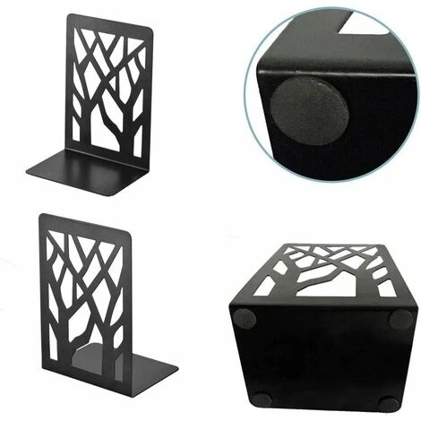 2 Pezzi Fermalibri Per Mensole, Fermalibri In Metallo Antiscivolo, Fermalibri Da Scrivania Bambini, Per Ufficio, Scuola, Biblioteca, Casa, Materiale Scolastico 6 2 Pezzi Fermalibri Per Mensole, Fermalibri In Metallo Antiscivolo, Fermalibri Da Scrivania Bambini, Per Ufficio, Scuola, Biblioteca, Casa, Materiale Scolastico - immagine 4