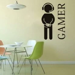 SOEKAVIA Adesivi Murali Per Decalcomanie Per Ragazzi Del Giocatore, Adesivi Murali Per Videogiochi, Mondo Del Giocatore Rimovibile Per Bar In Rete Soggiorno Camera Da Letto Sala Giochi E Pareti Della -Armonia Decor 36735300 5