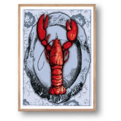 CURIOSITÀ - Poster Con Firma - Poster Da Parete - Formato Verticale - Carta Per Belle Arti Opaca Da 270 G - Design A Forma Di Aragosta - 21x30 Cm 7 CURIOSITÀ - Poster Con Firma - Poster Da Parete - Formato Verticale - Carta Per Belle Arti Opaca Da 270 G - Design A Forma Di Aragosta - 21x30 Cm -Armonia Decor 36860091 2