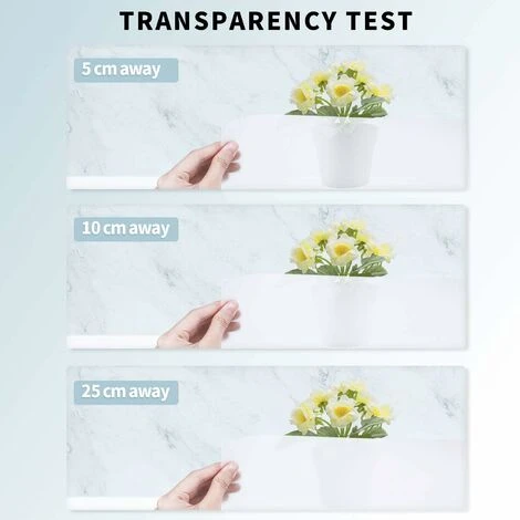 Pellicola Per Vetri, Pellicola Per Vetri, Pellicola Per Vetri, Pellicola Elettrostatica Per Vetri, Pellicola Opaca, Pellicola Per Vetro Smerigliato 45x200 Cm Per Ufficio, Casa, Bagno, Camera Da Letto, 4 Pellicola Per Vetri, Pellicola Per Vetri, Pellicola Per Vetri, Pellicola Elettrostatica Per Vetri, Pellicola Opaca, Pellicola Per Vetro Smerigliato 45x200 Cm Per Ufficio, Casa, Bagno, Camera Da Letto, - immagine 2