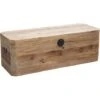 Baule In Legno Di Pino Riciclato Di Design Moderno In Legno Invecchiato Pezzo Unico Cm 130x48x45 H -Armonia Decor 37962693 1