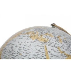 Dmora Mappamondo Decorativo, Metallo E Plastica, Colore Oro, Misure: 25 X 25 X 34 Cm, Con Imballo Rinforzato -Armonia Decor 38269888 5