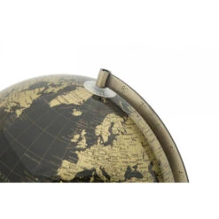 Dmora Mappamondo Decorativo Con Luce, Ferro E Plastica, Colore Bianco, Misure: 25 X 25 X 38 Cm, Con Imballo Rinforzato -Armonia Decor 38270104 4