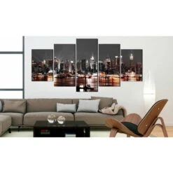Quadro - Città Grigia - 200x100 -Armonia Decor 39158567 2