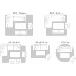 Tappeto Realizzato A Mano In Iuta E Cotone Beige 80 X 150 Cm Geometrico Pozanti -Armonia Decor 39578900 3