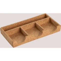 SKLUM Organizer Da Scrivania Skriv Sughero Marrone