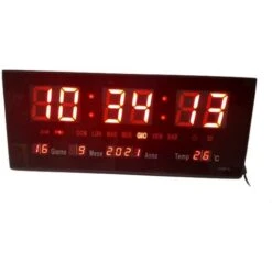 Orologio Digitale Da Parete Muro A Led Datario Sveglia Temperatura Jh3615 -Armonia Decor 39655957 3