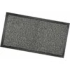 Zerbino Asciugapassi Antiscivolo Antinciampo Tessitura Morbida Retro Gommato 100% Made In Italy Grigio - 40x60 Cm -Armonia Decor 39767900 1