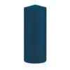 CANDELA CILINDRICA 8X20 CM PETROLIO -Armonia Decor 40347086 1