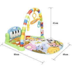 Tappetino Gioco Per Bambini 4 In 1 Multicolore Activity Gym -Armonia Decor 40390448 4