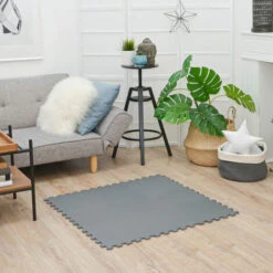 9 Pezzi Tappetino Puzzle Per Bambini - 30x30 Tappeto Neonato Tatami Gioco Bimbo -Armonia Decor 40471337 3