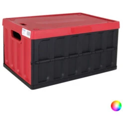 Scatola Multiuso Tontarelli Nero/Rosso 62 L Nero/Rosso -Armonia Decor 40494096 4