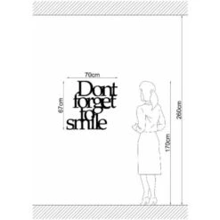 Decorazione Da Parete Parole 70x67 Cm In Acciaio Nero Homemania -Armonia Decor 40545785 3