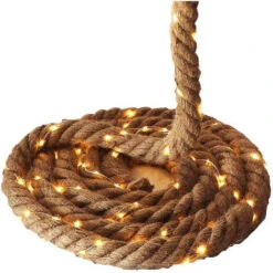 Corda In Canapa A Led Catena Country Luminosa A Luce Calda 3000k Decorazioni Bar Ristoranti 2 Metri 20 Led -Armonia Decor 40742066 3