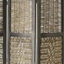 PARAVENTO NORMA 3 ANTE IN LEGNO/BAMBOO -Armonia Decor 40890506 3