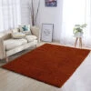 Tappeto Shaggy A Pelo Lungo Antiscivolo Moderno Per Salotto Camera Soggiorno In Diversi Colori E Misure, Colore Intenso E Brillante, 40 X 60 Cm, Terracotta -Armonia Decor 41949124 1