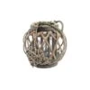 Decoris LANTERNA IN SALICE GRIGIO D.23XH22CM CON JUTA -Armonia Decor 42318516 1