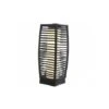 Lumineo LANTERNA SOLARE CON 25 LED A LUCE CALDA D.19XH68CM IN METALLO -Armonia Decor 42318553 1