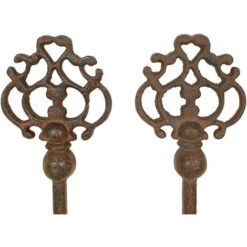 Set 2 Chiavi In Fusione Di Ferro, Riproduzione Di Antiche Chiavi -Armonia Decor 42722245 5