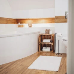 GrandBox Cassetta Legno Fiammato 50x40x30 Con Pavimento Casse Per Vino:Set Di 1 -Armonia Decor 44130995 4