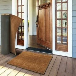 Zerbino Cocco Ingresso Naturale Antiscivolo Robusto Esterno Porta Entrata 100% Made In Italy - 30x70 Cm -Armonia Decor 44934714 3