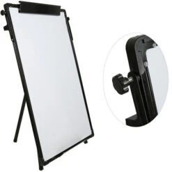 90 X 60 Lavagna Bianca Magnetica, Doppi Lati Supporto Cavalletto Di Lavagna Bianca, Per Ufficio O Insegnamento A Casa E In Aula - Treppiedi -Armonia Decor 45320678 3