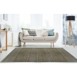 Tappeto In Bambù Naturale, Antiscivolo, Grigio, 50 X 200cm -Armonia Decor 45795723 2