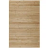 Tappeto In Bambù Naturale, Antiscivolo, Marrone Chiaro, 60 X 90cm
