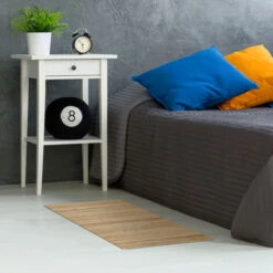 Tappeto In Bambù Naturale, Antiscivolo, Marrone Chiaro, 60 X 90cm -Armonia Decor 45795782 4