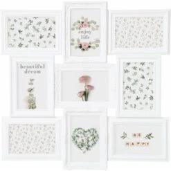 ATMOSPHERA MULTIFOTO 9 FOTO BIANCO Colore Bianco