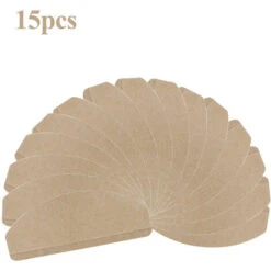 15Pz Tappetini Per Scale Antiscivolo Autoadesiva Sicurezza Tappeto Per Bambini, Anziane E Animali Domestici, Beige 65 X 21 X 4 Cm -Armonia Decor 47300993 3