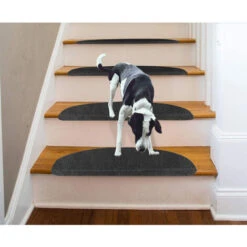 15Pz Tappetini Per Scale Antiscivolo Autoadesiva Sicurezza Tappeto Per Bambini, Anziane E Animali Domestici, Grigio Scuro 65 X 21 X 4 Cm 10 15Pz Tappetini Per Scale Antiscivolo Autoadesiva Sicurezza Tappeto Per Bambini, Anziane E Animali Domestici, Grigio Scuro 65 X 21 X 4 Cm -Armonia Decor 47301052 4