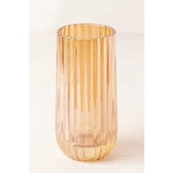 SKLUM Vaso In Vetro Inar Giallo Dorato Trasparente -Armonia Decor 47393240 3
