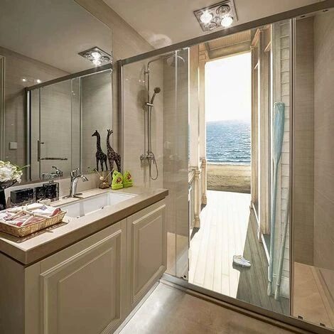 Kueatily 2 Pcs 3D Adesivo Porta Trompe L'Oeil Effetto Autoadesivo Rimovibile Sticker Per Decor Cucina Camera Da Letto Bagno Parete 7 Kueatily 2 Pcs 3D Adesivo Porta Trompe L'Oeil Effetto Autoadesivo Rimovibile Sticker Per Decor Cucina Camera Da Letto Bagno Parete - immagine 5