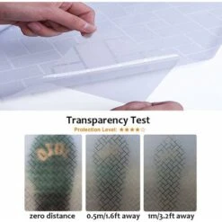 Pellicola Decorativa Per Finestra Privacy Senza Colla Statica (griglia Smerigliata) -Armonia Decor 49287077 4