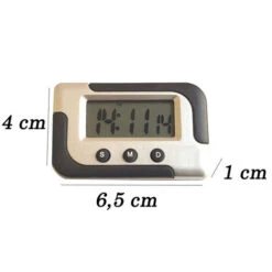 Mini Orologio Digitale Schermo LCD Staffa Supporto Calendario Settimanale JS-020 11 Mini Orologio Digitale Schermo LCD Staffa Supporto Calendario Settimanale JS-020 -Armonia Decor 49357102 5