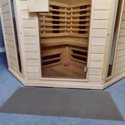 Tappetino A Traliccio Ultra Grip Con Struttura A Nido D'ape 120 Cm - Al Metro - Grigio 8 Tappetino A Traliccio Ultra Grip Con Struttura A Nido D'ape 120 Cm - Al Metro - Grigio -Armonia Decor 50254779 2