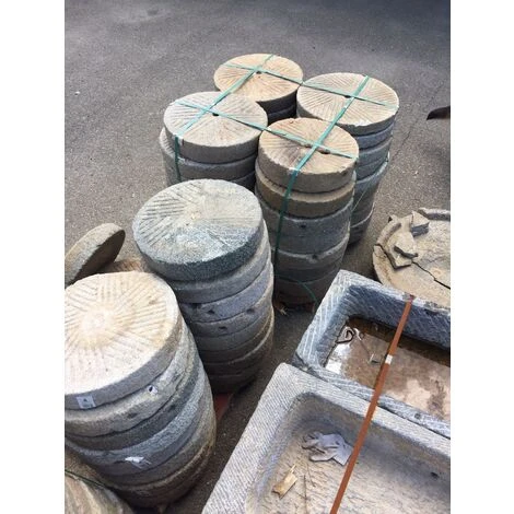 Elemento Di Macina In Pietra, Misure Assortite 6 Elemento Di Macina In Pietra, Misure Assortite - immagine 4