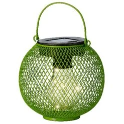 LANTERNA SOLARE 12,5X13,3 CM ASSORTITI