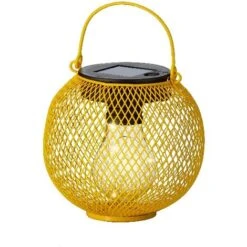 LANTERNA SOLARE 12,5X13,3 CM ASSORTITI