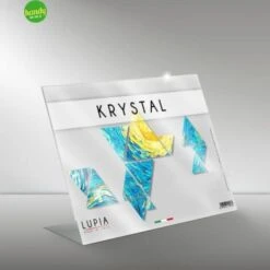 PORTA DOCUMENTI KRYSTAL LUPIA PLEXIGLASS 10X15 CM ORIZZONTALE TRASPARENTE