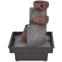 Fontana Da Interni Con Luce A LED In Poliresina -Armonia Decor 51088901 4