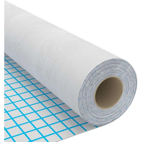 Pellicole Autoadesive Per Porte 2 Pz Legno Bianco 210x90 Cm PVC 7 Pellicole Autoadesive Per Porte 2 Pz Legno Bianco 210x90 Cm PVC - immagine 5