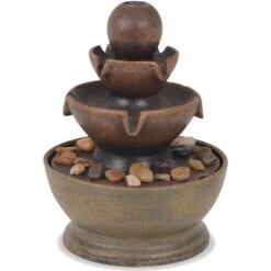 Fontana Da Interni Con Pompa In Poliresina -Armonia Decor 51106039 3