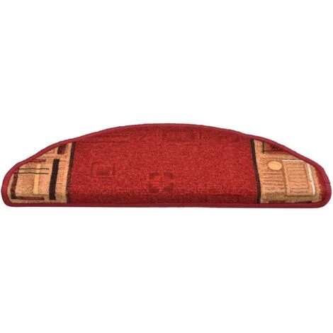 Tappetini Autoadesivi Per Scale 15 Pz Rossi 65x21x4 Cm 7 Tappetini Autoadesivi Per Scale 15 Pz Rossi 65x21x4 Cm - immagine 5