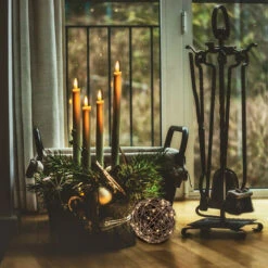 2x Sfera Di Luci A LED Decorativa, A Batteria, Appendere O Appoggiare, Cavo Lungo, Luci Da Atmosfera, Ø 20 Cm, Argento -Armonia Decor 51973969 3