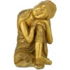 Relaxdays Buddha, Figura Da Giardino, Resistente Alle Intemperie, Buddha Seduto, Poliresina, HBT: 61x40x37 Cm, Dorata 2 Relaxdays Buddha, Figura Da Giardino, Resistente Alle Intemperie, Buddha Seduto, Poliresina, HBT: 61x40x37 Cm, Dorata -Armonia Decor 51980312 1