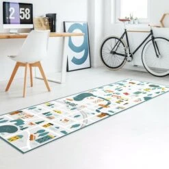 Tappeti In Vinile - Tappetino Educativo Piccola Città - Dalla Città Alla Natura - Pannello Dimensione HxL: 90cm X 30cm -Armonia Decor 52609859 2