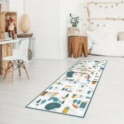 Tappeti In Vinile - Tappetino Educativo Piccola Città - Dalla Città Alla Natura - Pannello Dimensione HxL: 90cm X 30cm -Armonia Decor 52609859 3